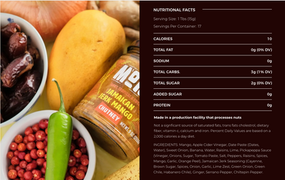 Jamaican Jerk Mango Chutney