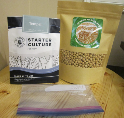 Tempeh Starter Kit (Soybean) + 60-minute Online 1-on-1 Tempeh Class